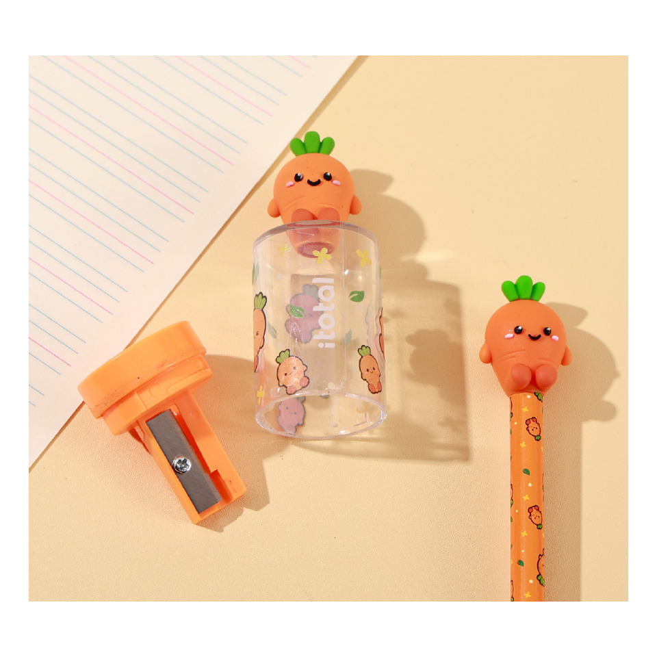 Karotte, Klecksig, Stift, Schreibware, Kinderzubehör