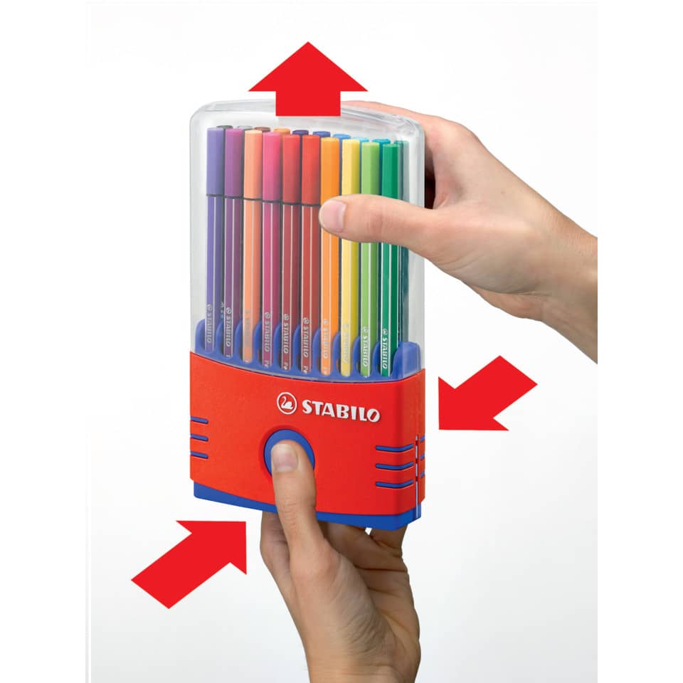 Buntstifte, Bleistifte, Kunstset, Kunstbedarf, Stabilo