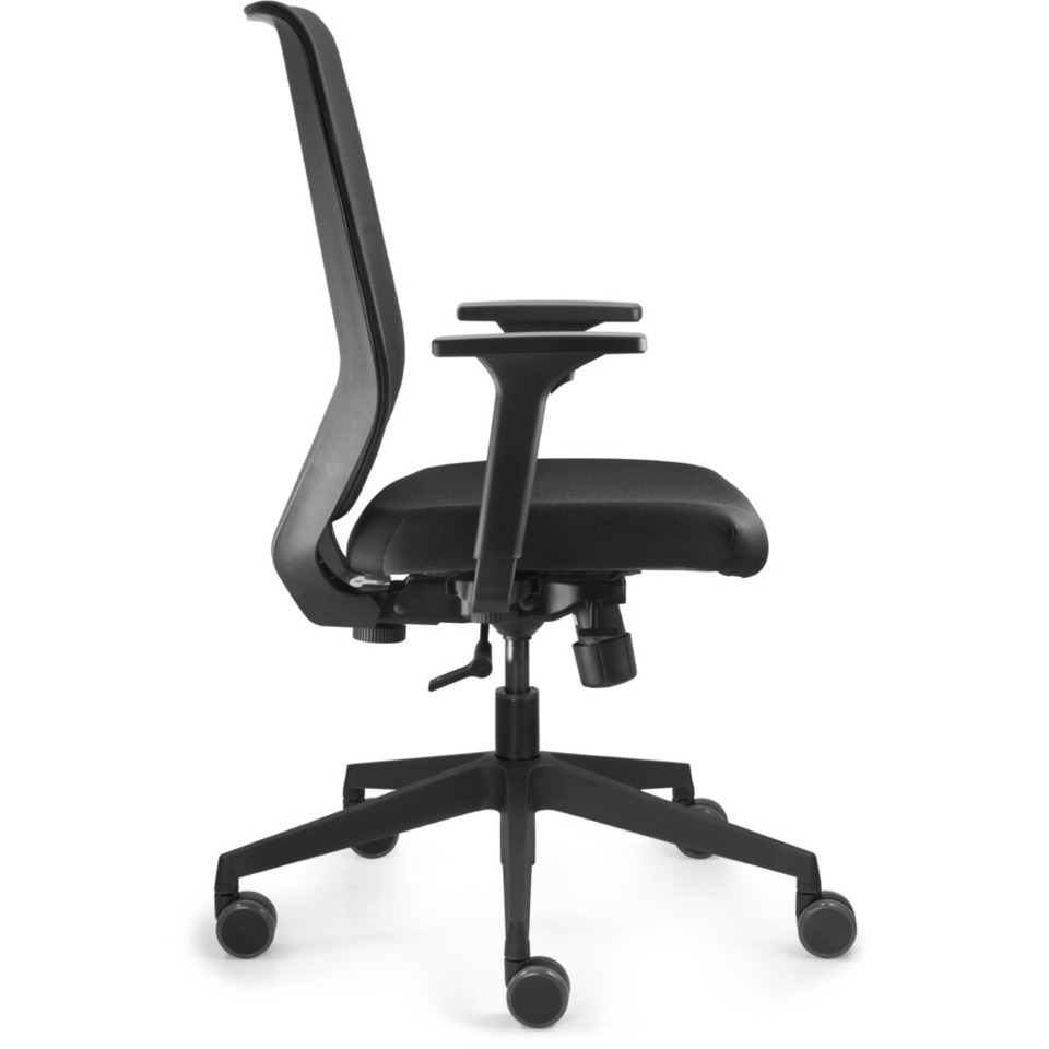 Bürostuhl, Schreibtischstuhl, Schwarzer Stuhl, Verstellbarer Stuhl, Rollenstuhl