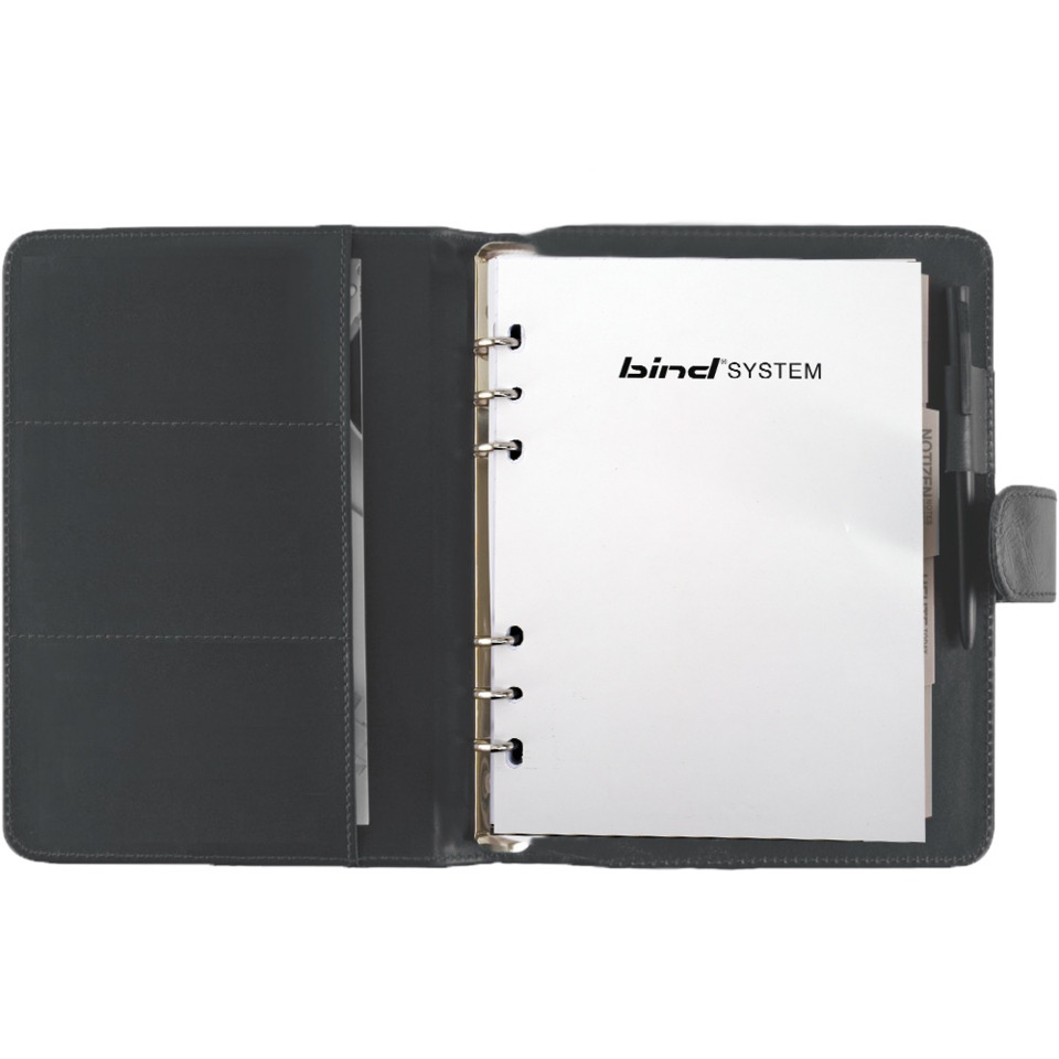 Portfolio-Ordner, Ringordner, A4-Ordner, Bucheinband, Stiftlasche