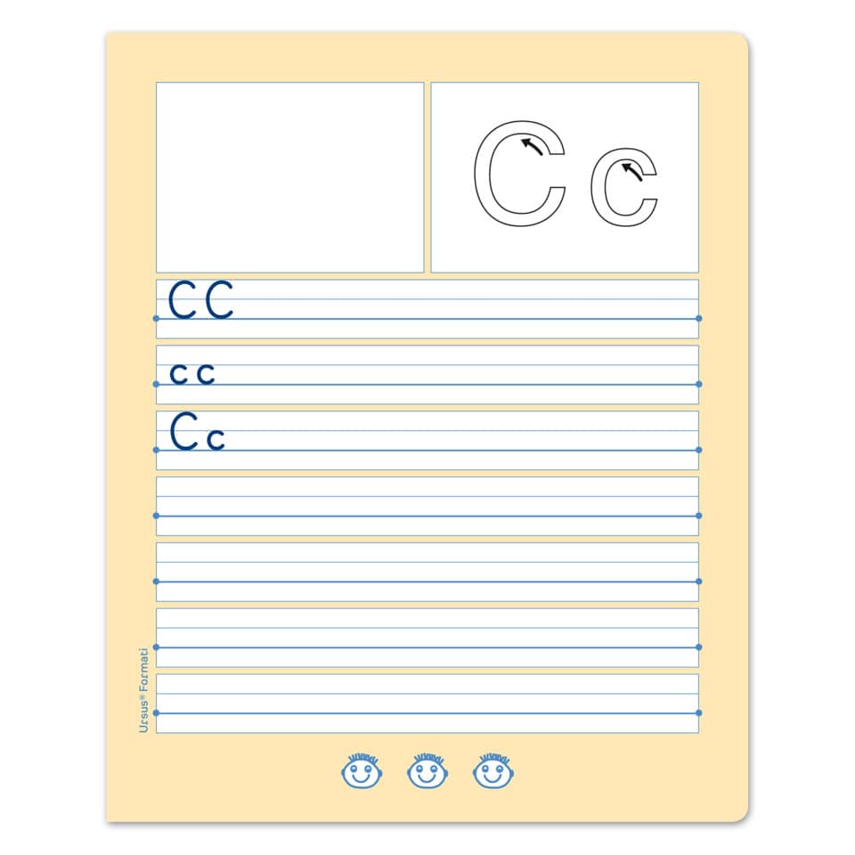 Buchstabe, Großbuchstabe, Übungsblatt, Schreibheft, Arbeitsblatt
