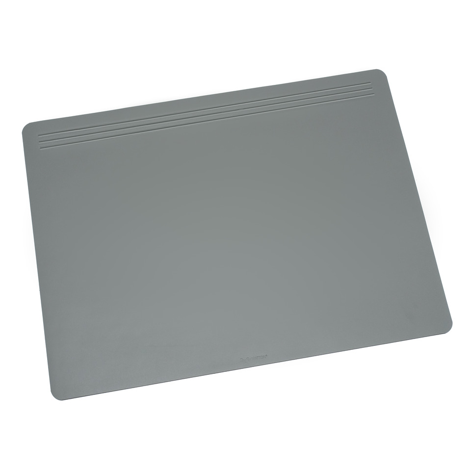 Mauspad, Schreibtischunterlage, Silicone, grau, einfarbig
