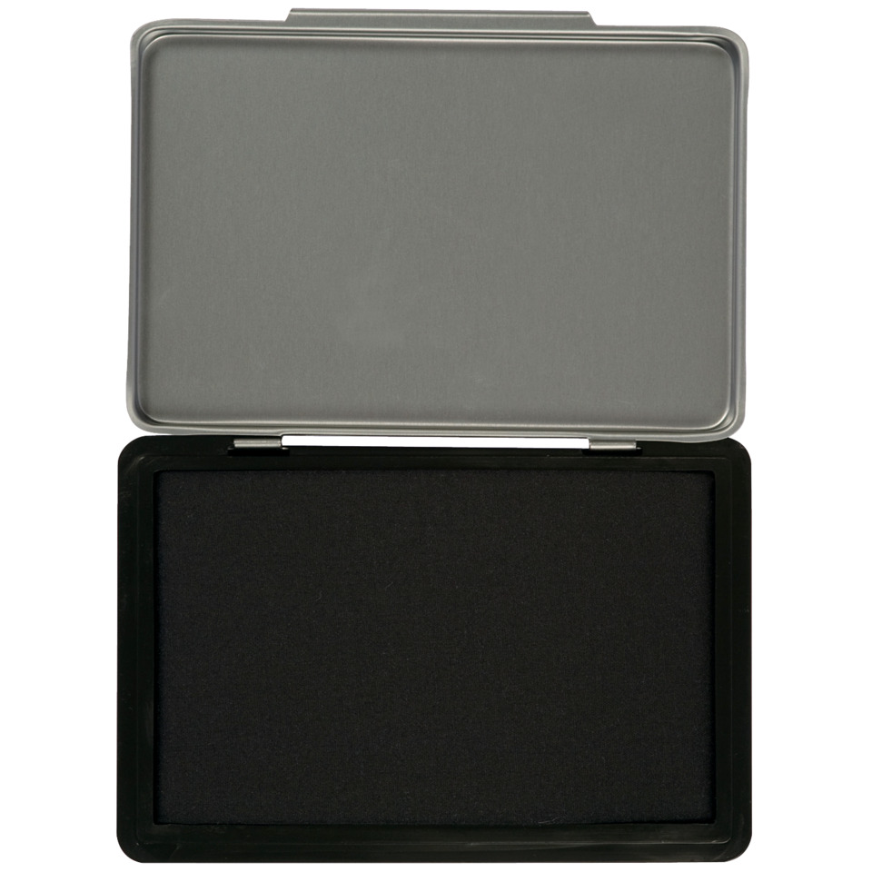 Stempelkissen Gr. 2, 7x11cm, schwarz Q-CONNECT KF25211