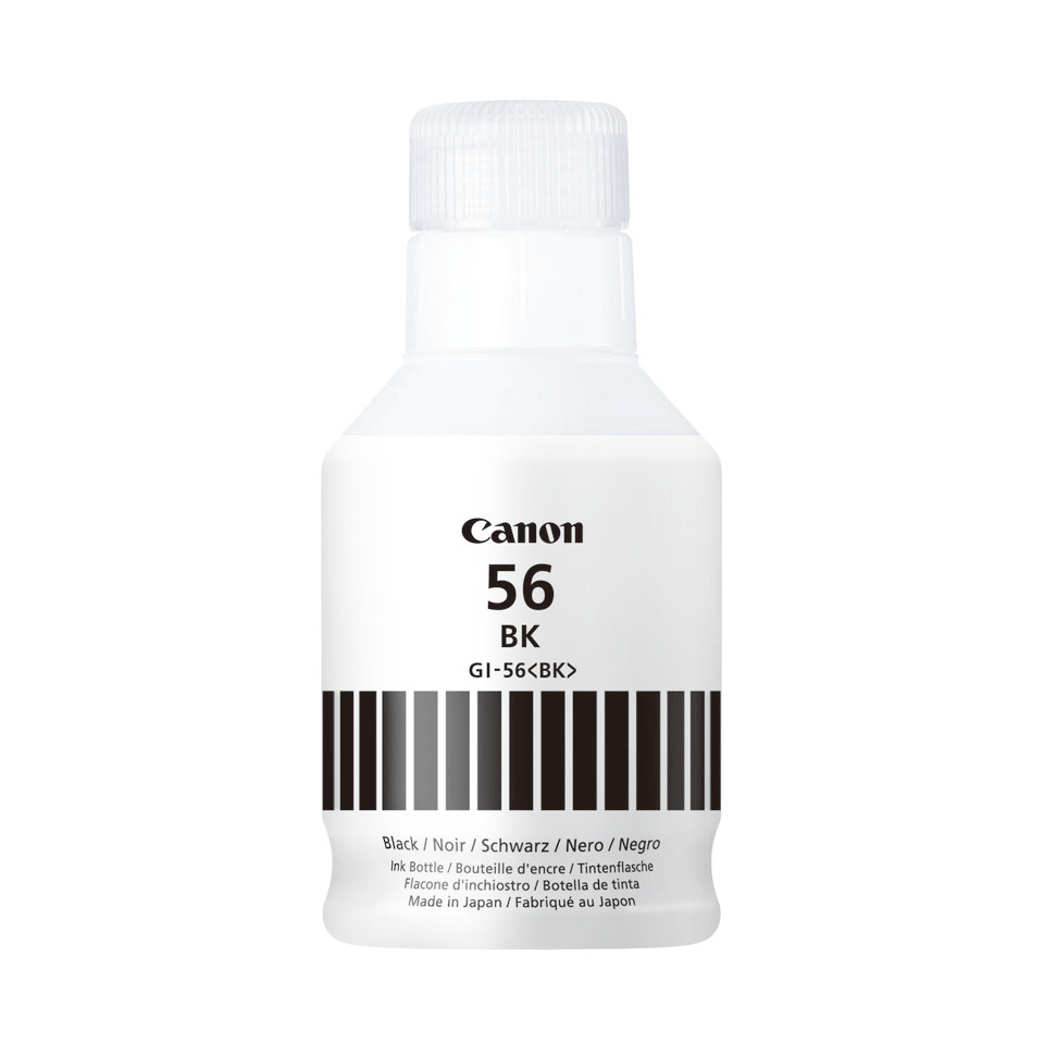Tintenflasche, Schwarz, Canon 56 BK, Tintenpatrone 56, Druckertinte