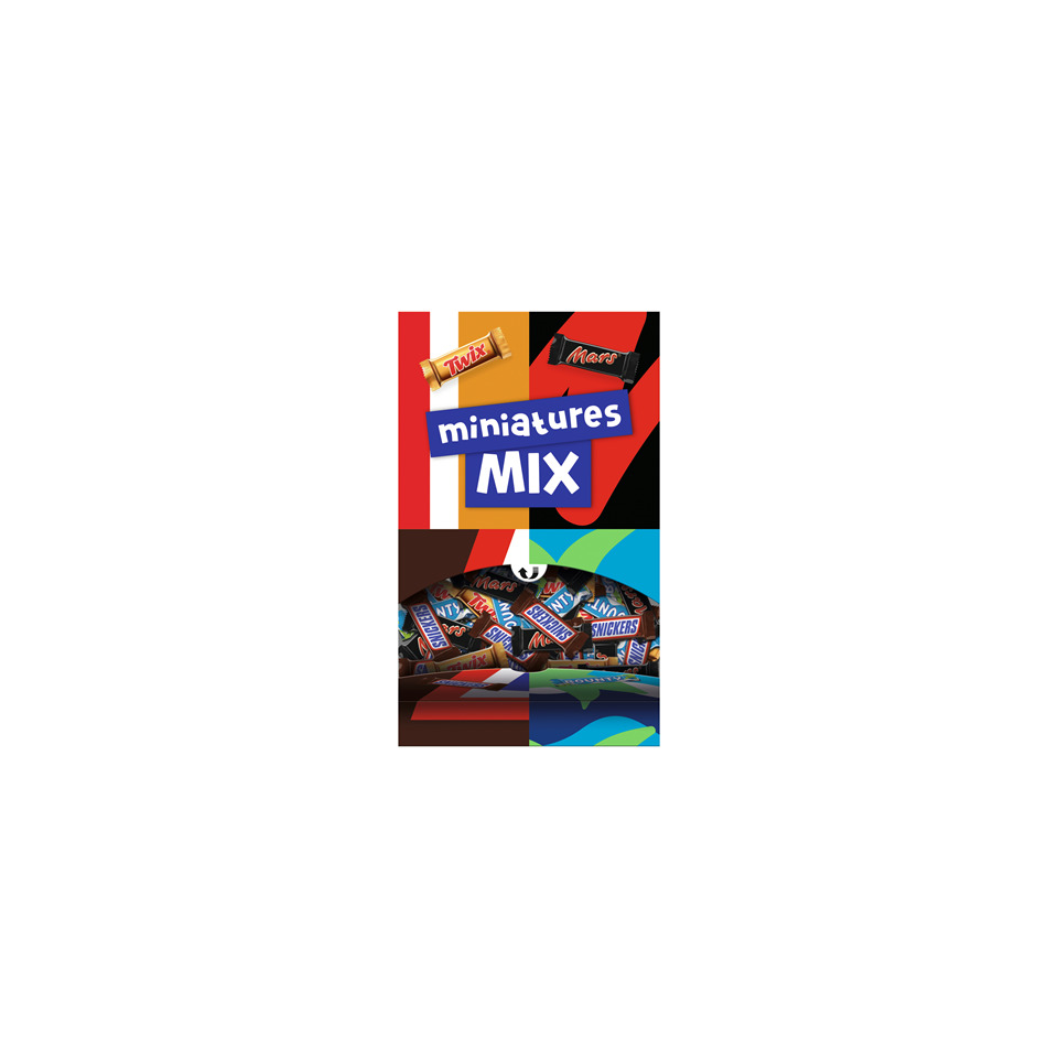 Miniaturen, Mix, Schokolade, Sortenvielfalt, Snack