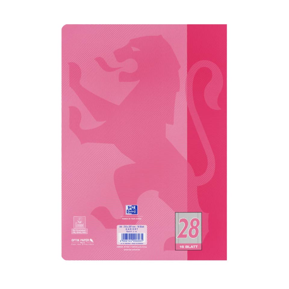 notebook, agenda, linen, pink, 24 sheets
