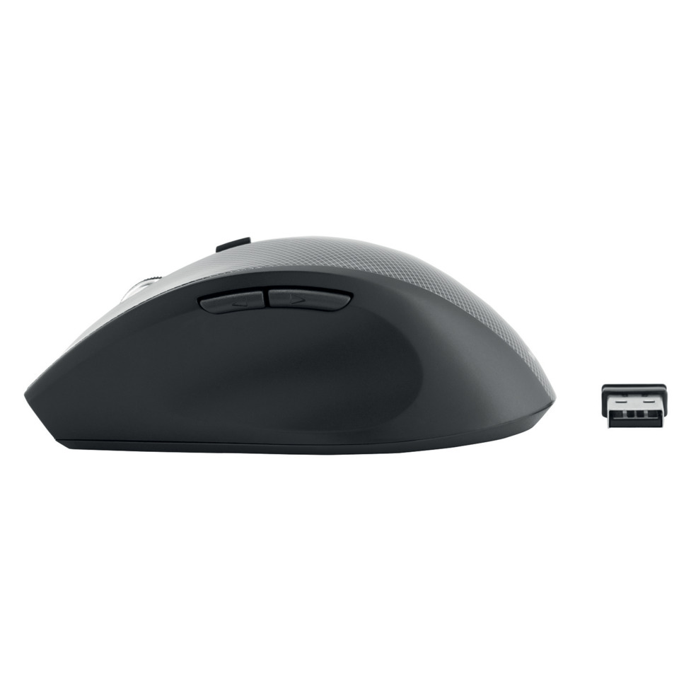 Maus, Kabellos, USB, Optische Maus, Schwarz