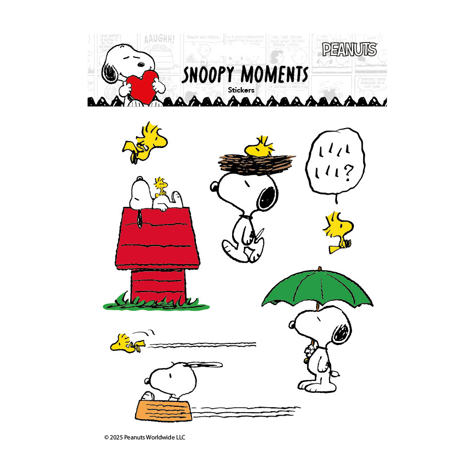 Snoopy, Comic, Aufkleber, Peanuts, Charakter