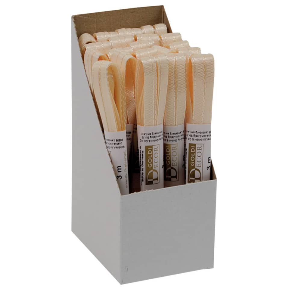 Taftband, 5mmx3m, creme GOLDINA 1445 005 021 2003