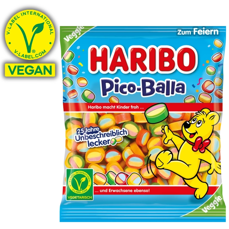 Fruchtgummi Pico-Balla, 160g, Vegan HARIBO 300746