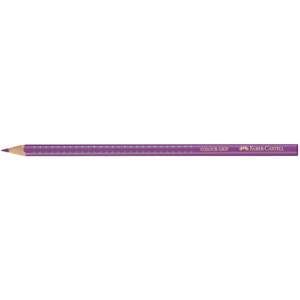 Bleistift, Bleistift lila, Rundspitze, HB-Stift, Farbstift