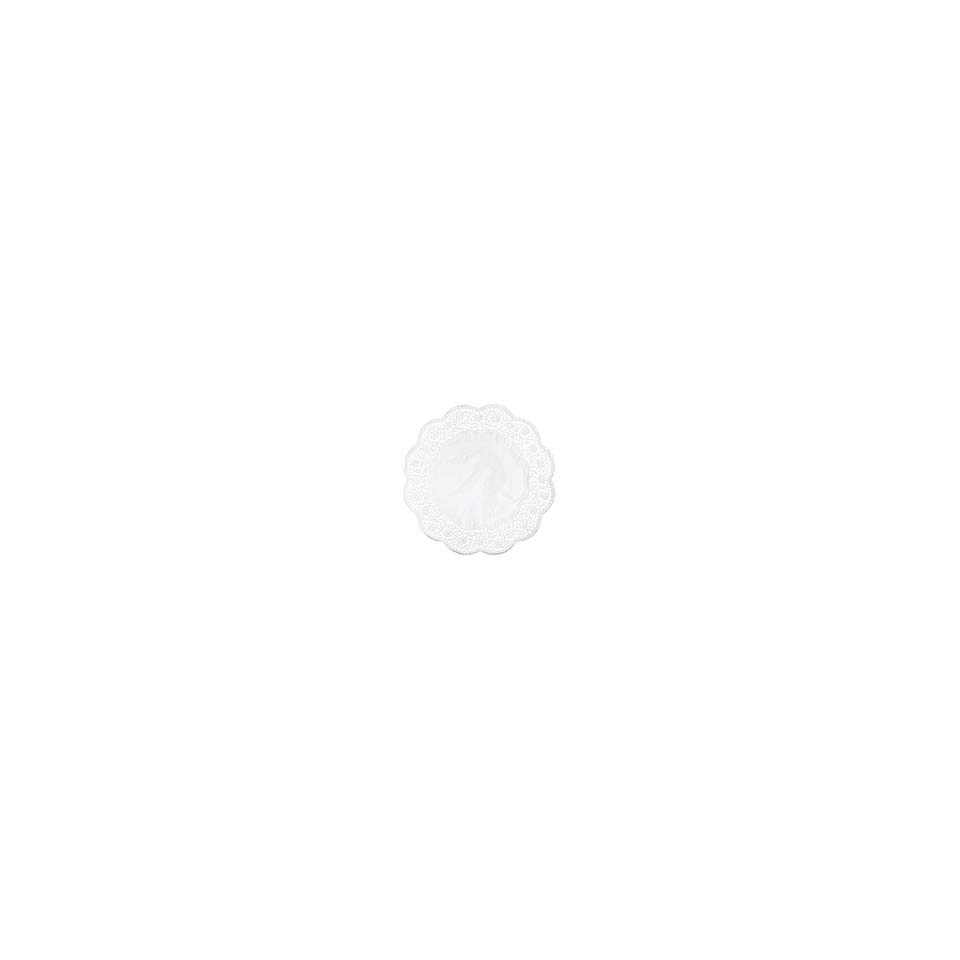 Tortenspitze Rose ø 36 cm, 6 Stück, weiß DEMMLER 360110628