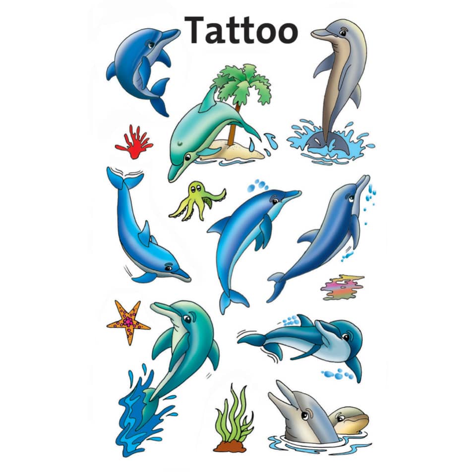 Delfin, Delfinfamilie, Meerestiere, Seegras, Schaumbläsare