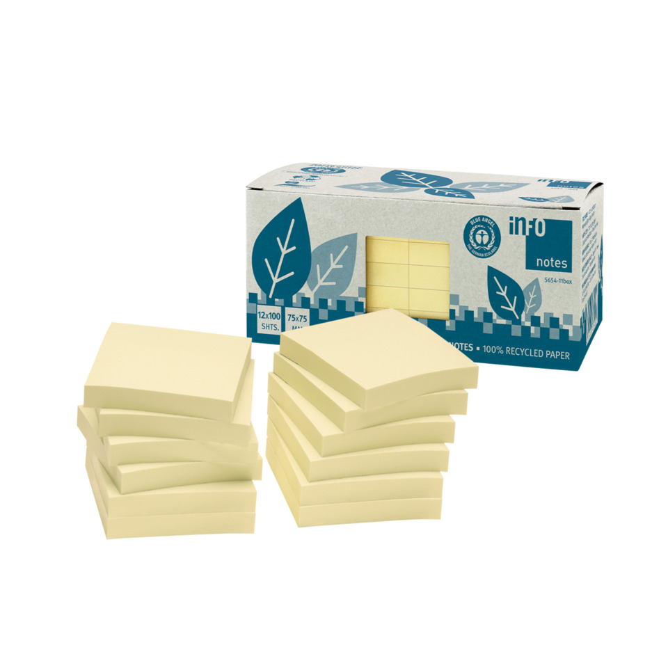 Notizblöcke, Post-it, Sticky Notes, Papier, Sammelbox