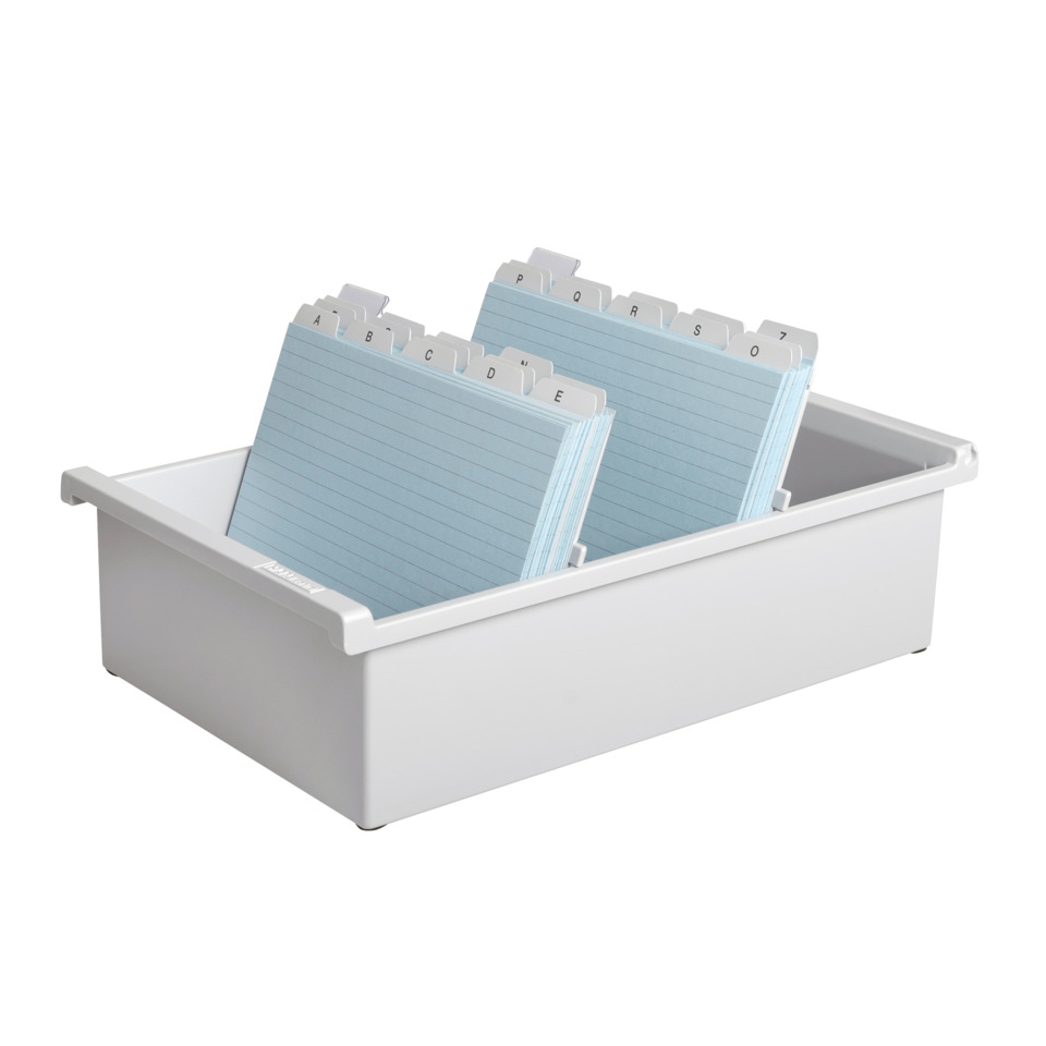 Karteikarten-Halter, Kartenhalter, Kartenbox, Notizkarten, Archivierungsliste