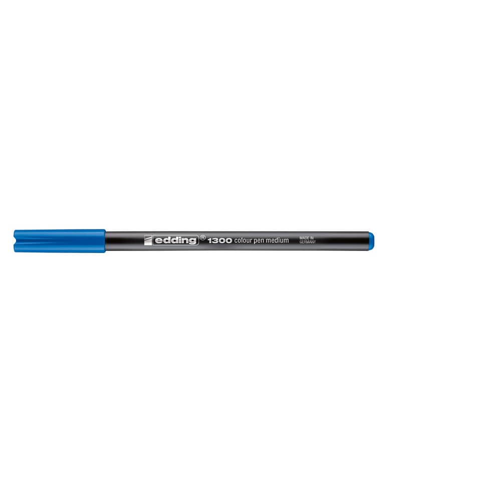 Faserschreiber 1300, 2mm, Rundspitze, hellblau EDDING 41300010