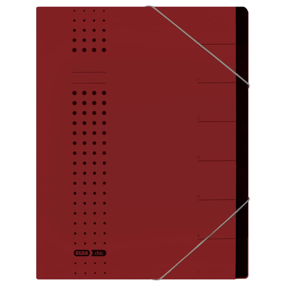 binder, ring binder, rot, perforiert, Lochung