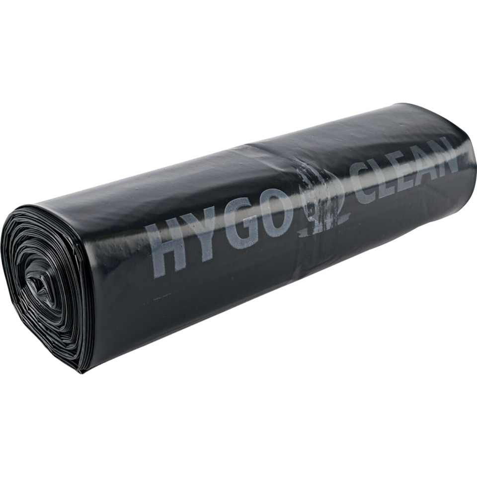 abfallbeutel, largebag?, schwarze folie, rollenform, kunststoff