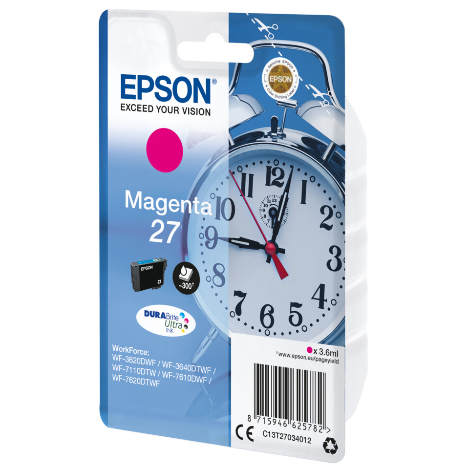 Tinte, Tintenpatrone, Magenta, Druckerpatrone, Inkjet, Tintenpatrone, Magenta, Ink Cartridge, Druckertinten, EPSON