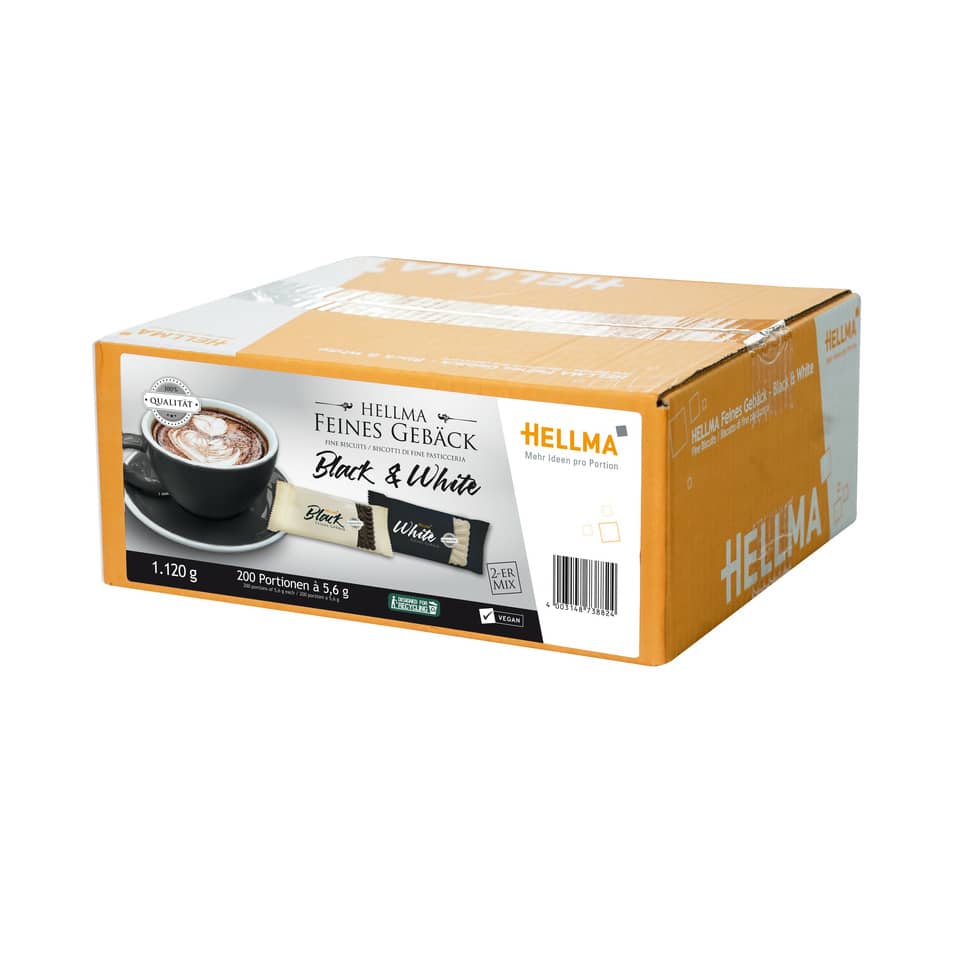 Kaffee, Schwarz & Weiß, Gebäck, Boxenset, Vegan