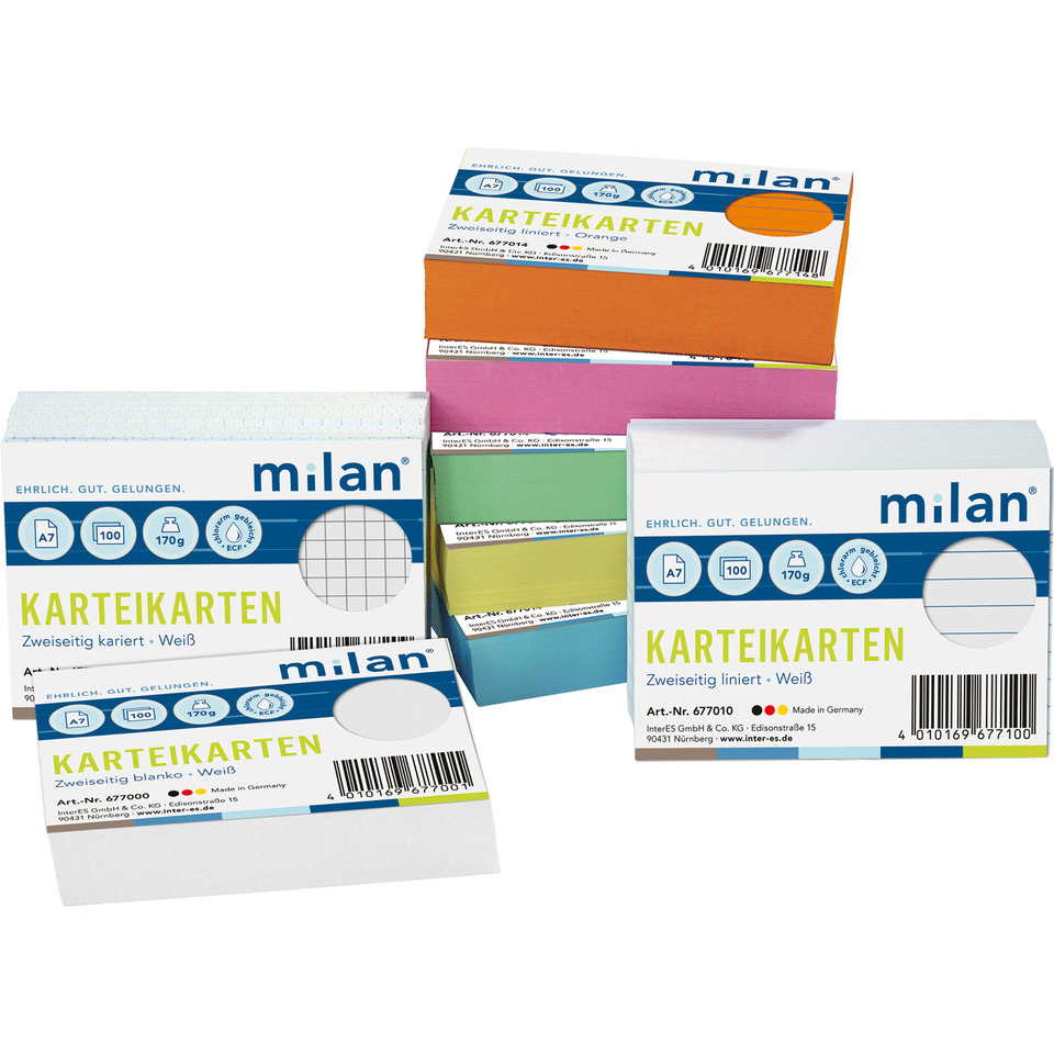 Karteikarten, Schreibwaren, Karten, Arbeitsmaterial, Weiß