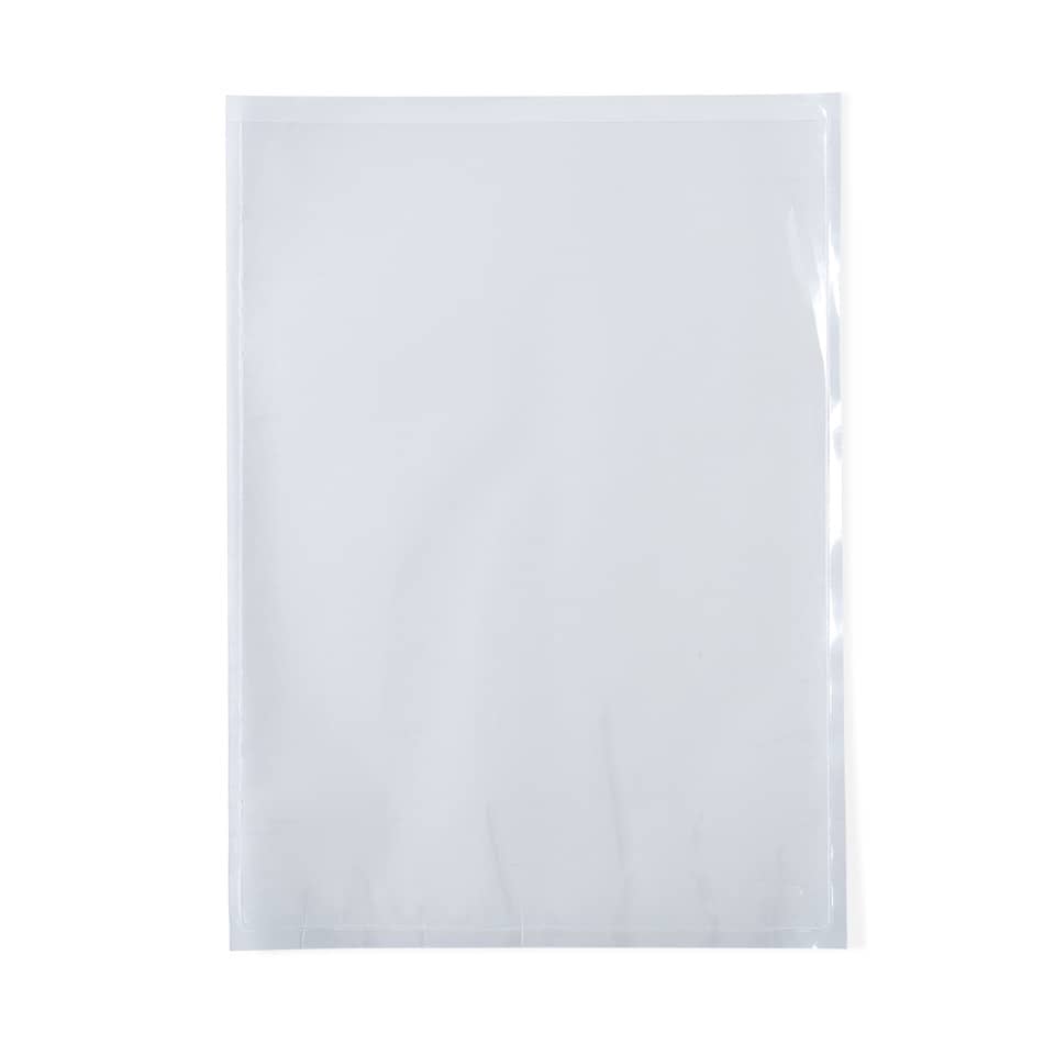 klarer Beutel, Kunststofftasche, transparente Hülle, Beutel ohne Reißverschluss, Schutzhülle