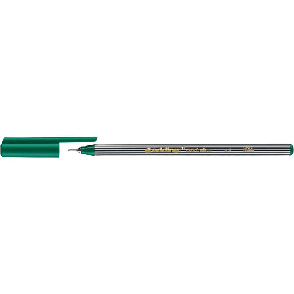 Kalligraphie-Pen, Feuerfeder, Filzstift, Grün, Streifendesign