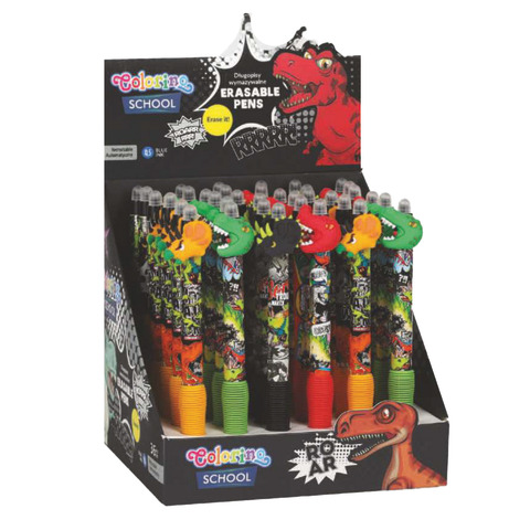 Gelschreiber Dinosaurs sortiert COLORINO 80495PTR radierbar
