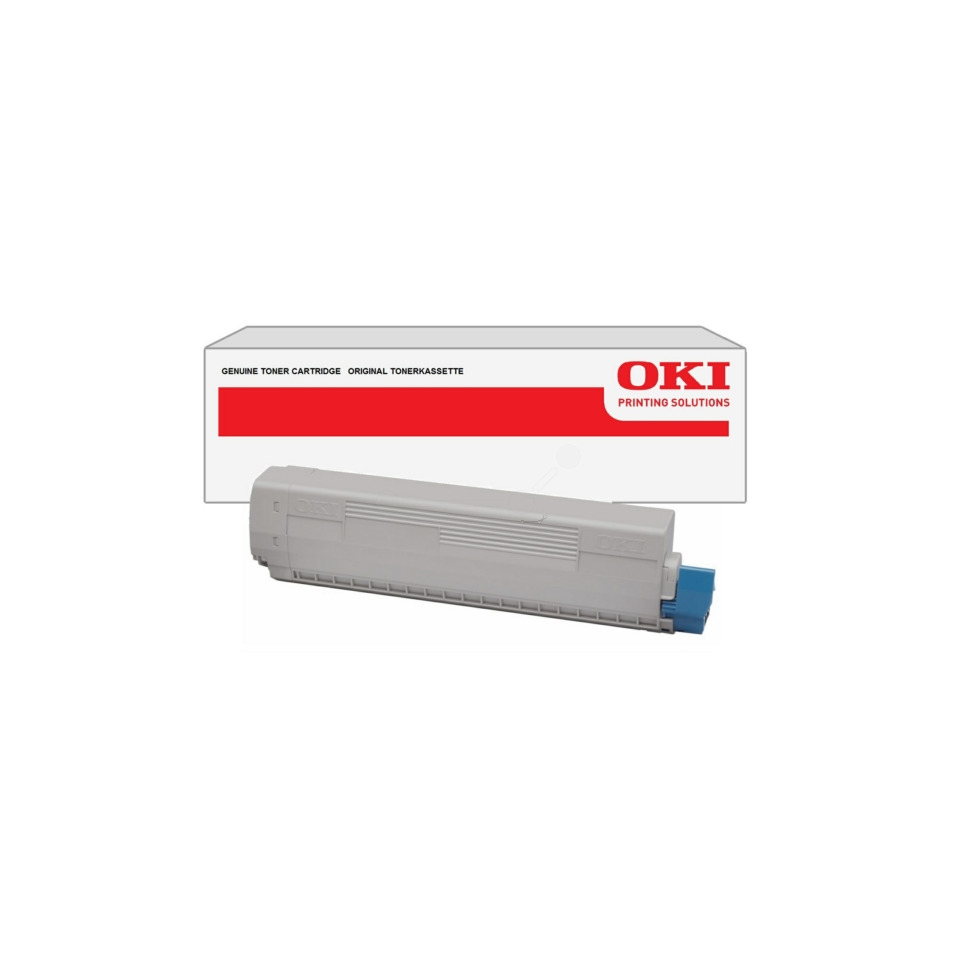 Tonerpatrone, Druckerpatrone, OKI, Genuine, Blauer Anschluss