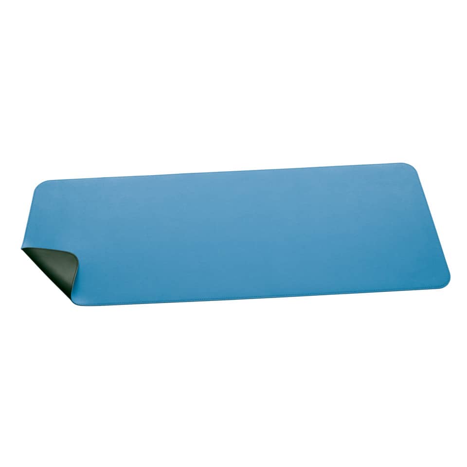 Schreibunterlage einrollbar, 80x30cm, Lederimitat, blau/grün SIGEL SA602
