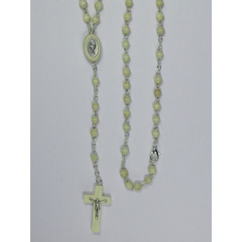 Rosenkranz in Dose, 35cm, natur  0026