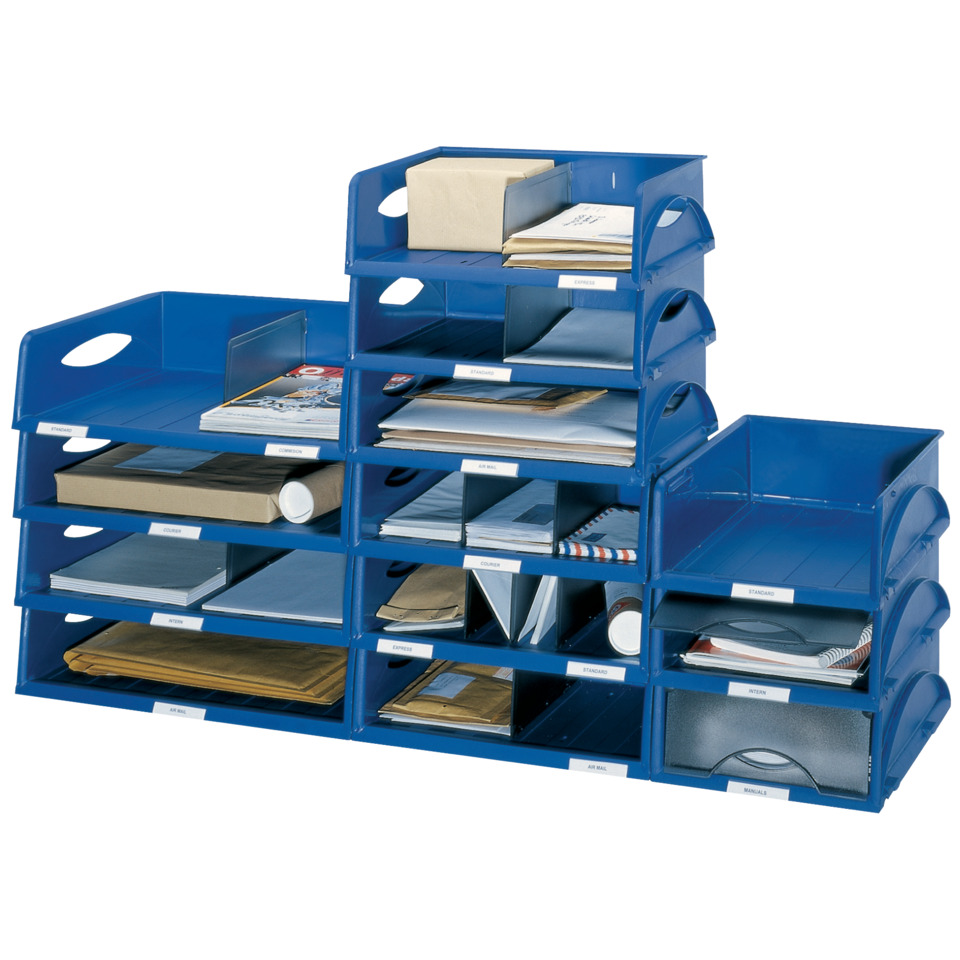 Schreibtischorganizer, Ablagesystem, Postfach-Organizer, Büromittel, Ordnerfacher