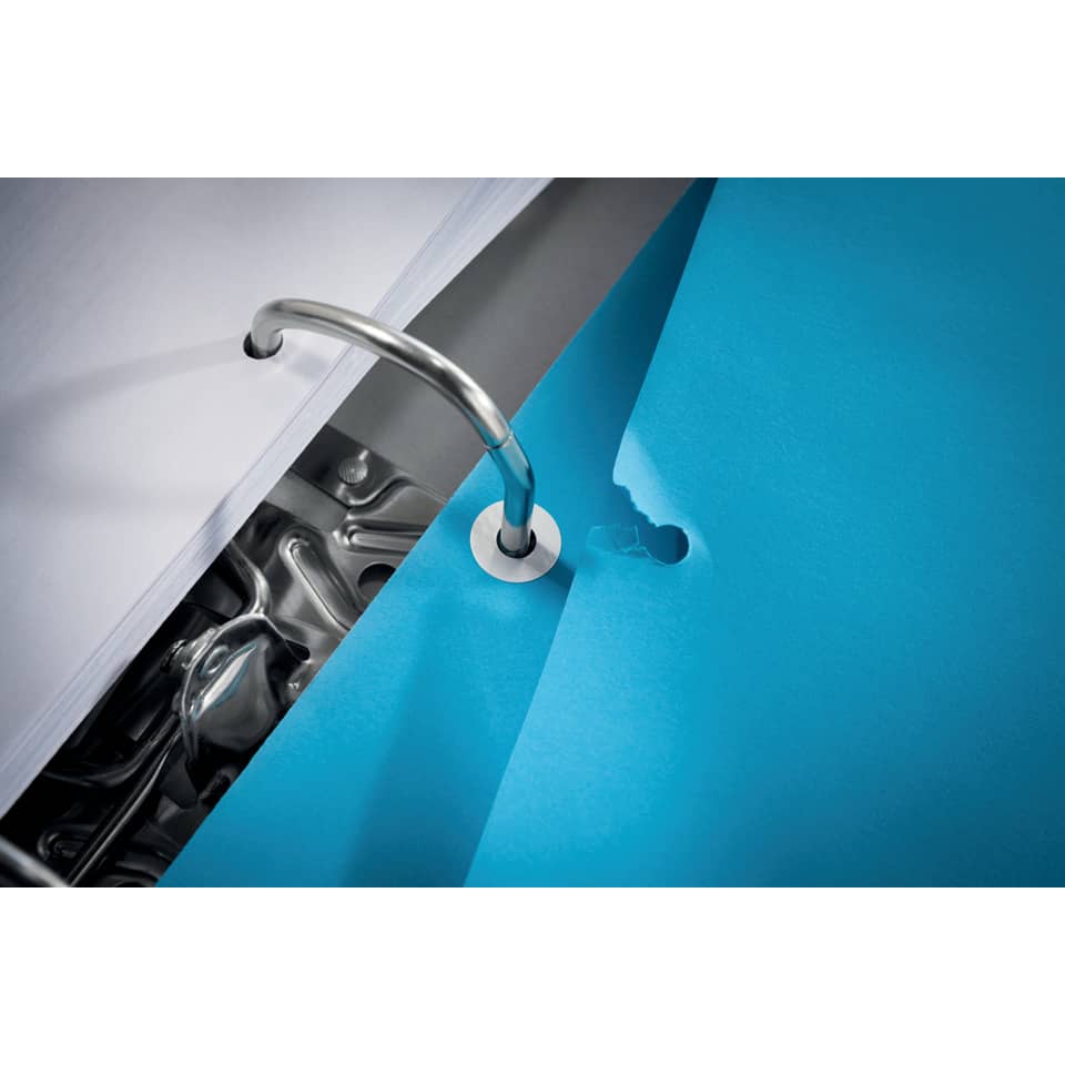 ring binder, metal ring, binders mechanism, blue folder, binder hardware