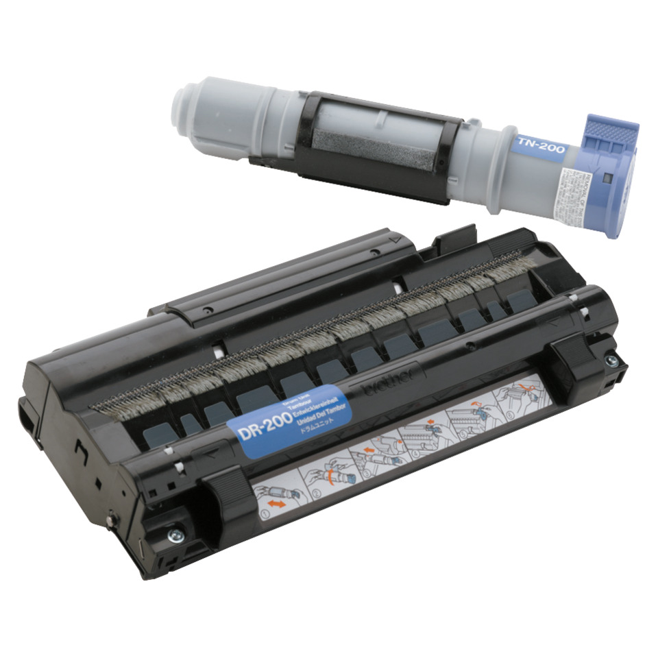 Toner-Bild, Tonerpatrone, Toner Modul, TNR200, Reinigungsbürste