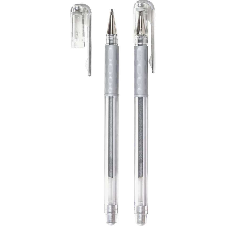 Kugelschreiber, Tintenroller, Schreibgerät, Stahloptik, Transparent
