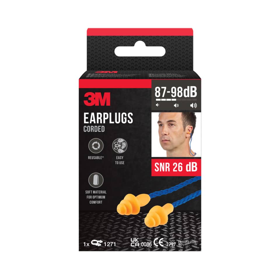 In-Ear, Earplugs, Kabelgebunden, Weiches Material, Lärmreduktion
