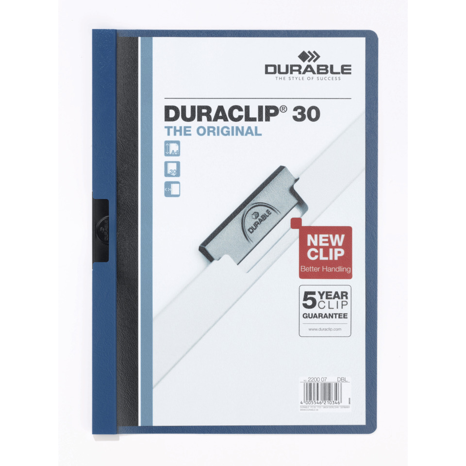 Ordner, Clipboard, Durable, Duraclip 30, Neuer Clip