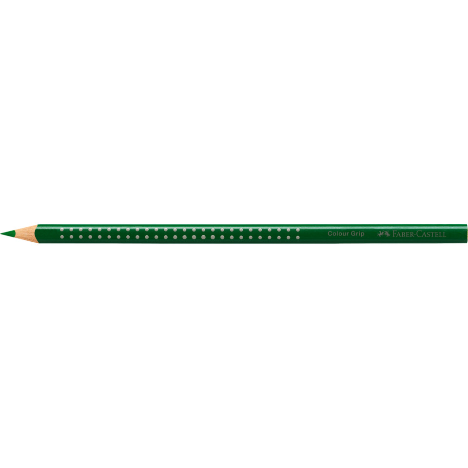 Bleistift, Holzbleistift, Grün, Punkte, Faber-Castell