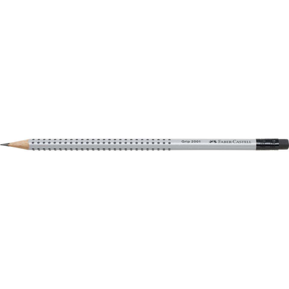 Bleistift, Graphitbleistift, HB, Griff, Radiergummi
