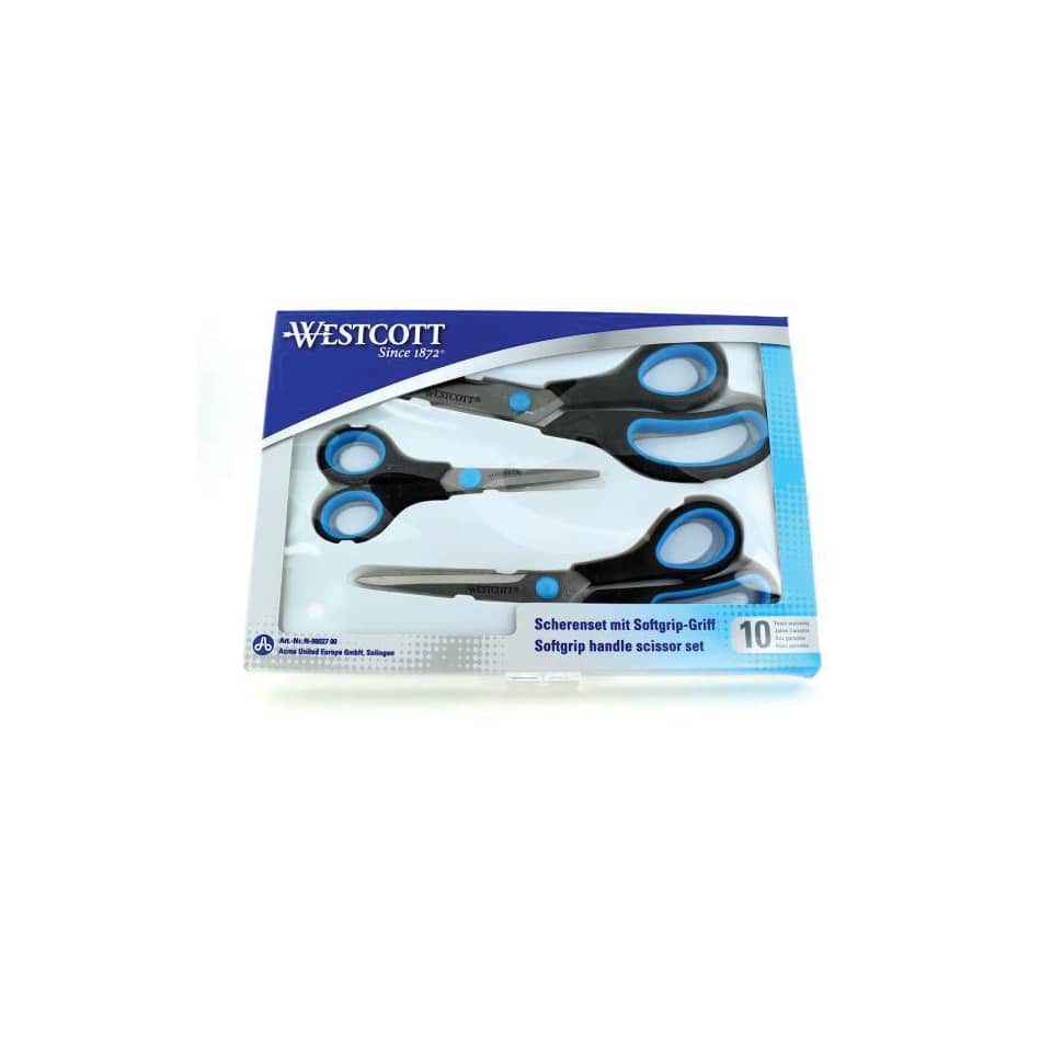 Scherenset, Scheren, Schere, Griffschere, Softgrip