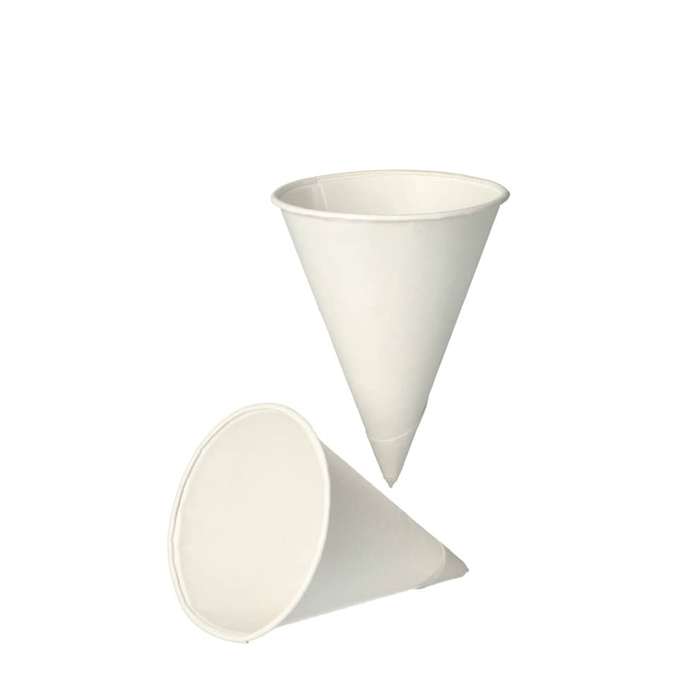 Becher, Einwegbecher, Pappe, Kegelbecher, Standardform