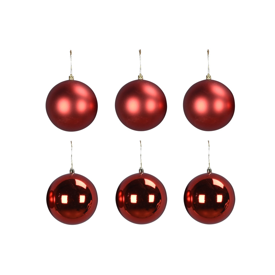 Weihnachtskugeln, Glaskugeln, Rot, Dekoration, Kugeln