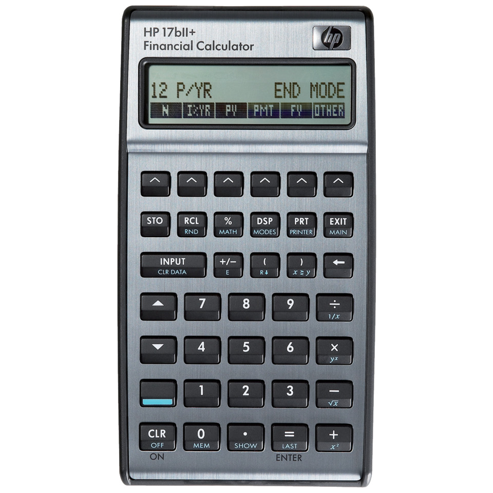 Finanzrechner, HP-Rechner, Tastaturfeld, digitales Display, Wissenschaftsgerät