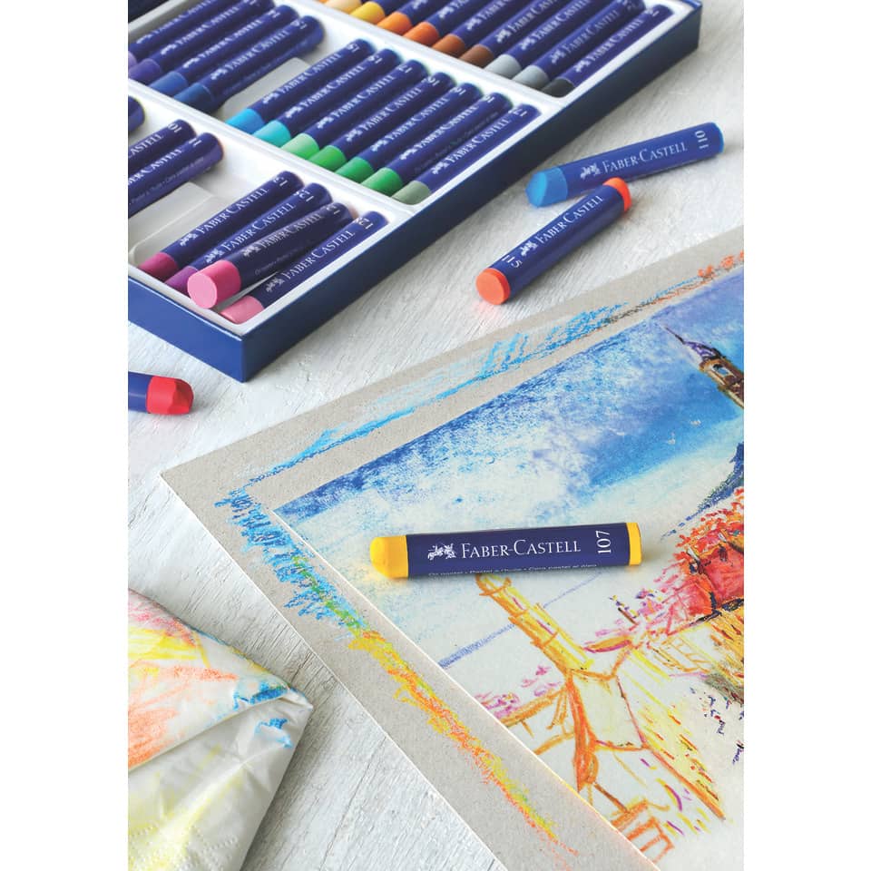 Pastellkreiden, Aquarellstifte, Kunstset, Farbstifte, Malerei