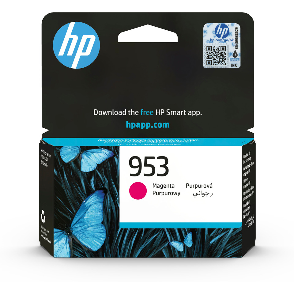 Tintenpatrone, Magenta, 953, HP, Kunststoffkartusche