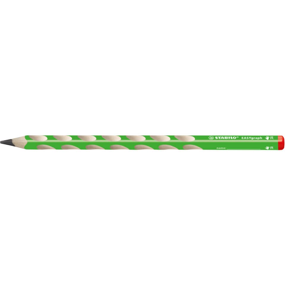 Bleistift, Holzbleistift, Grün, Rillenstreifen, Graphitkern