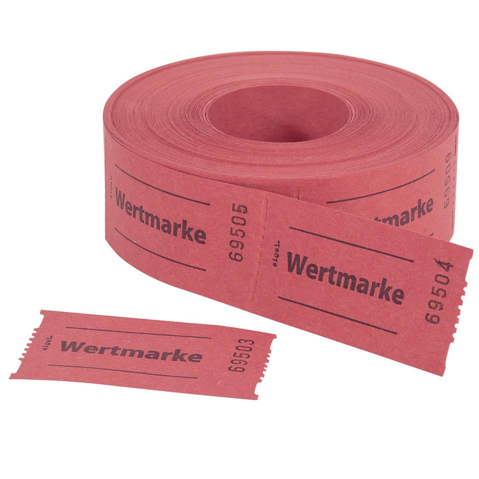 Etiketten, Wertmarken, Rollenetiketten, Klebemarke, Aufkleber