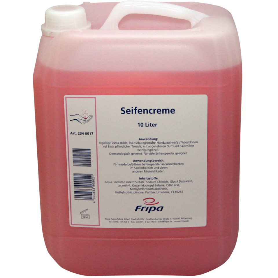 Seifencreme, Seifenlotion, 10 Liter, Flasche, flüssig