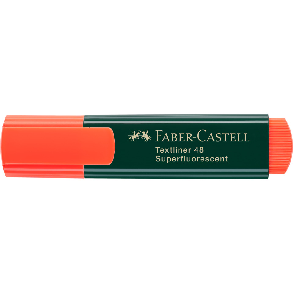 Textmarker, Highlighter, Marker, Fluoreszierend, Orange-Grün