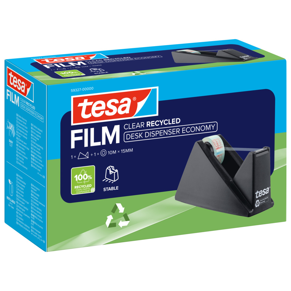 Filmtape, Klebeband-Dispenser, Desk-Dispenser, Recycling, Transparente Folie
